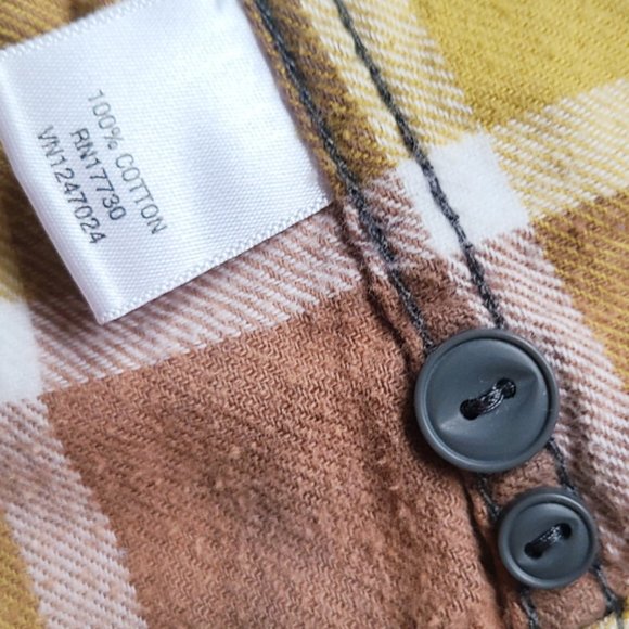 Refashioned 90's Grunge Flannel (M) - Picture 8 of 9